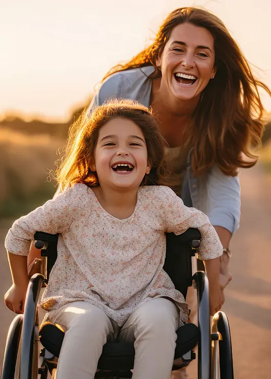 Das Haus von Pier Vier, davor eine Wiese mit zwei Bäumen